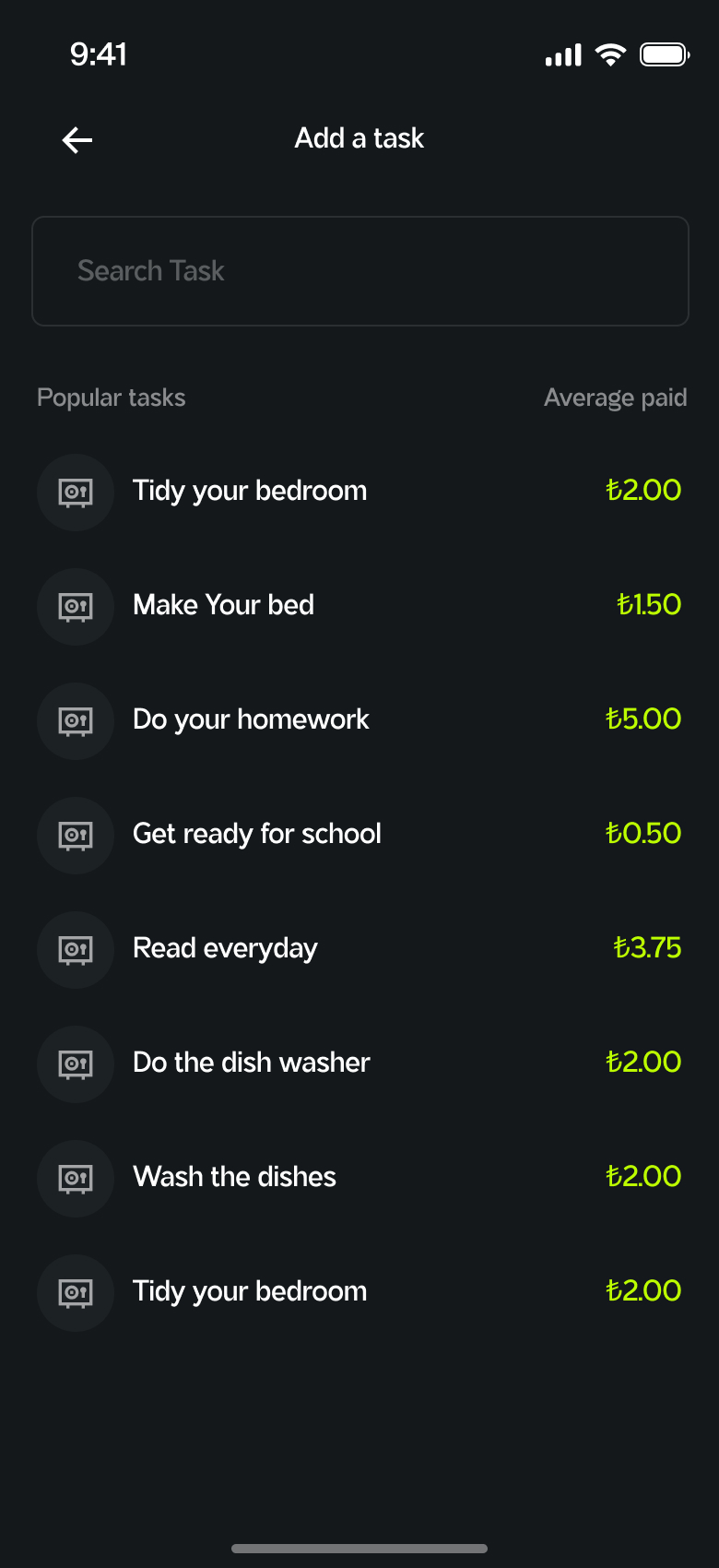 Pocket Money & Allowances